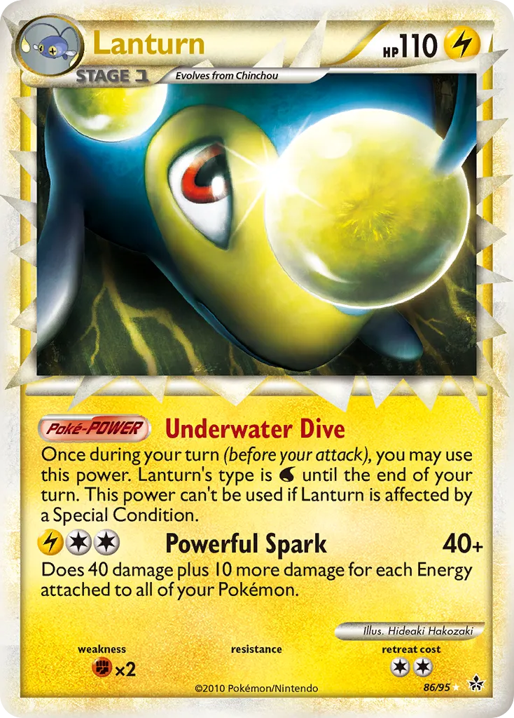 Lanturn — Unleashed — Pokemon