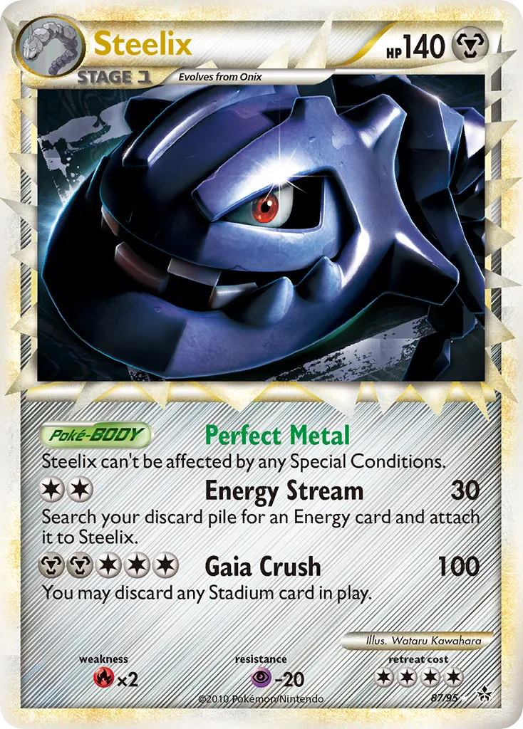 Steelix — Unleashed — Pokemon