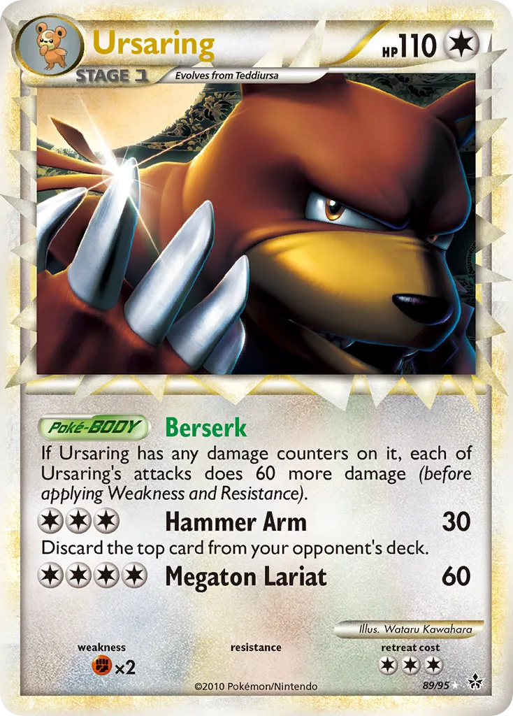 Ursaring — Unleashed — Pokemon