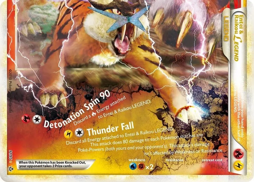 Entei & Raikou LÉGENDE — Unleashed — Pokemon