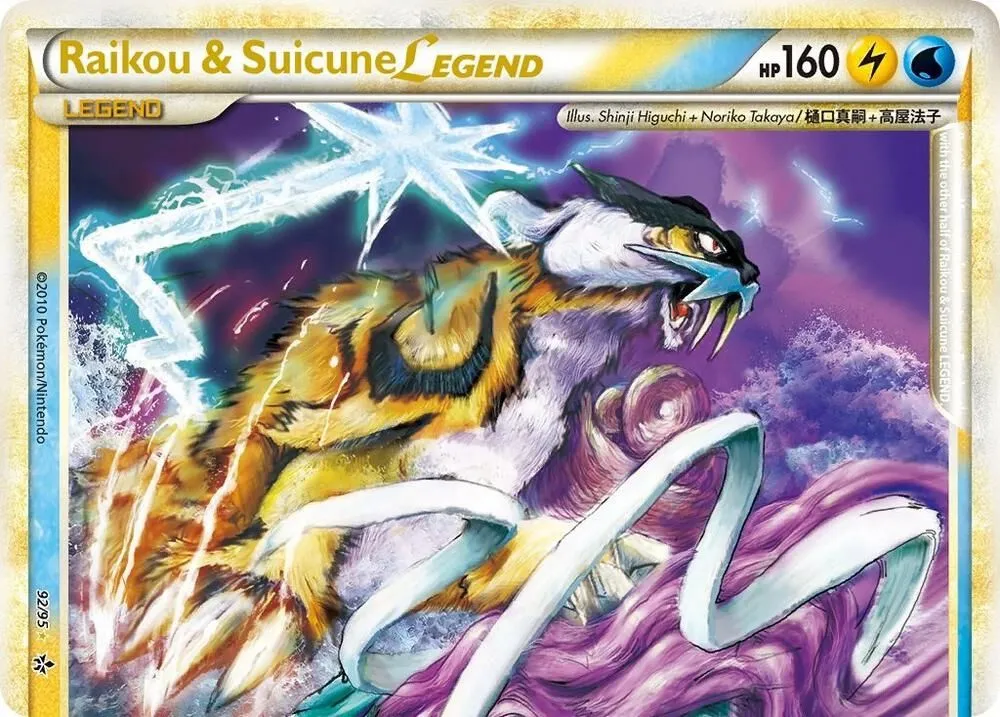 Raikou & Suicune LÉGENDE — Unleashed — Pokemon