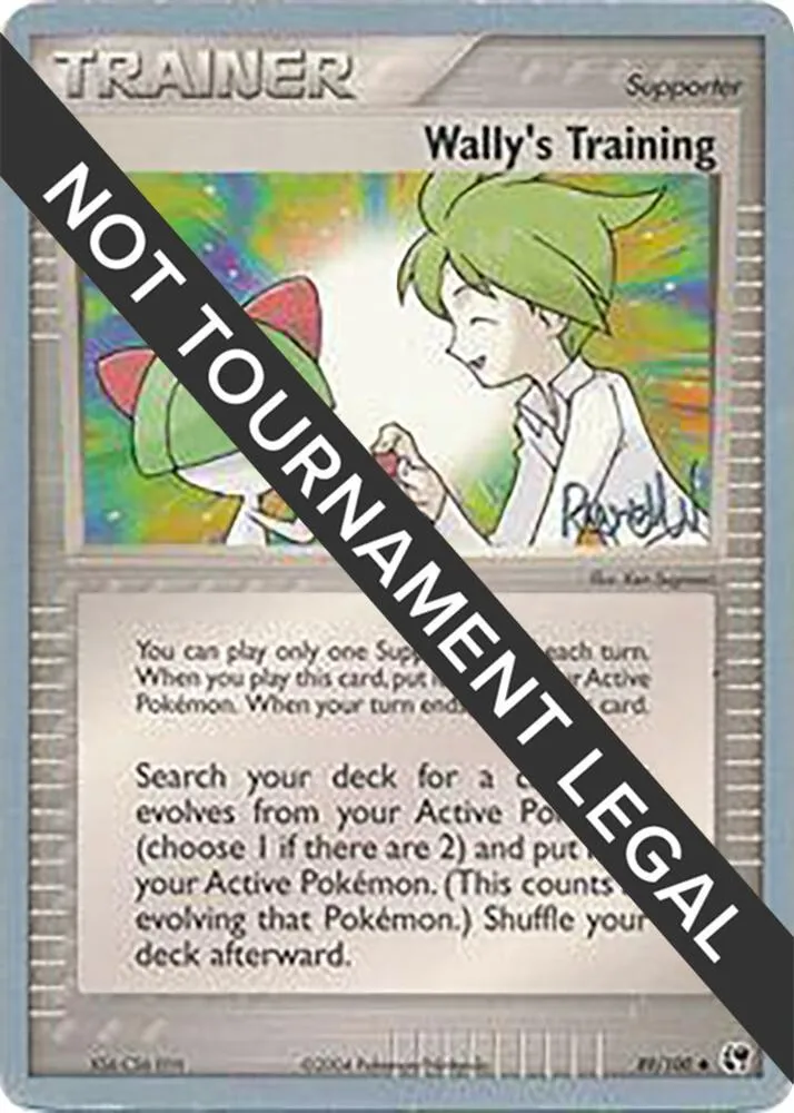 Wally's Training — World Championship Decks — Pokemon