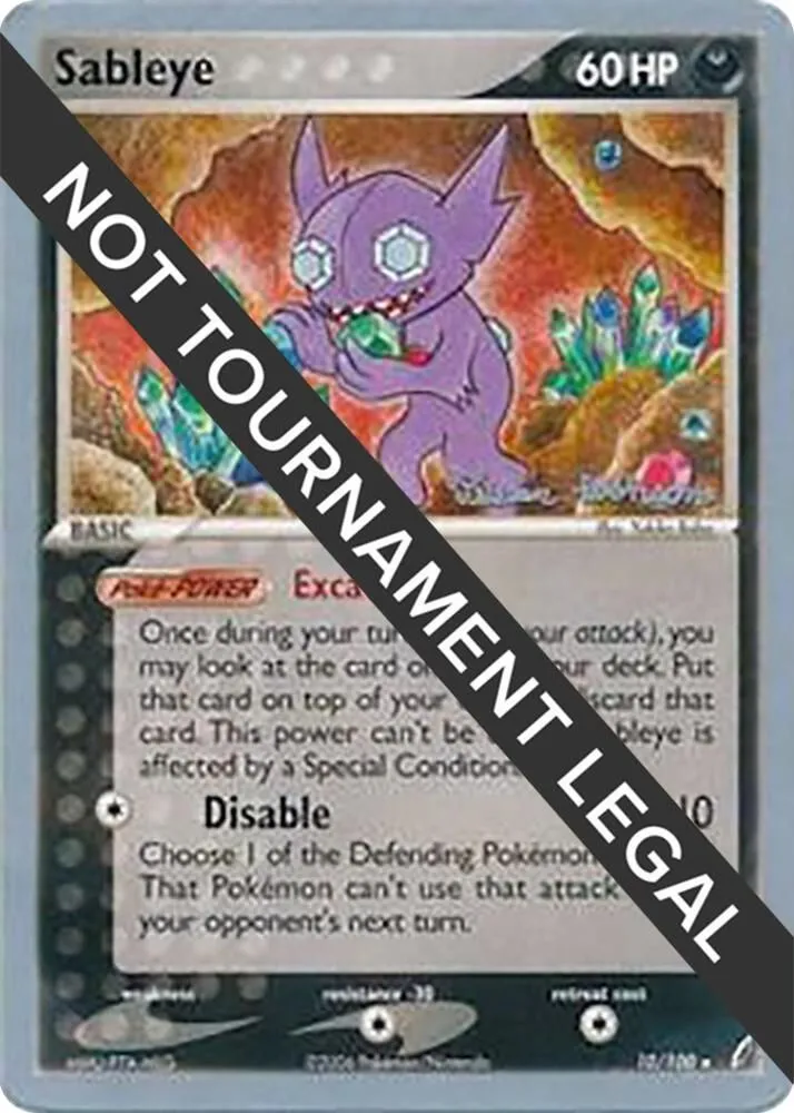 Sableye — World Championship Decks — Pokemon