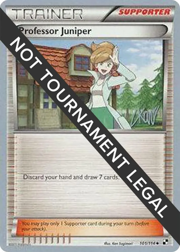 Professor Juniper — World Championship Decks — Pokemon