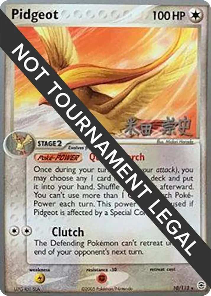 Pidgeot — World Championship Decks — Pokemon