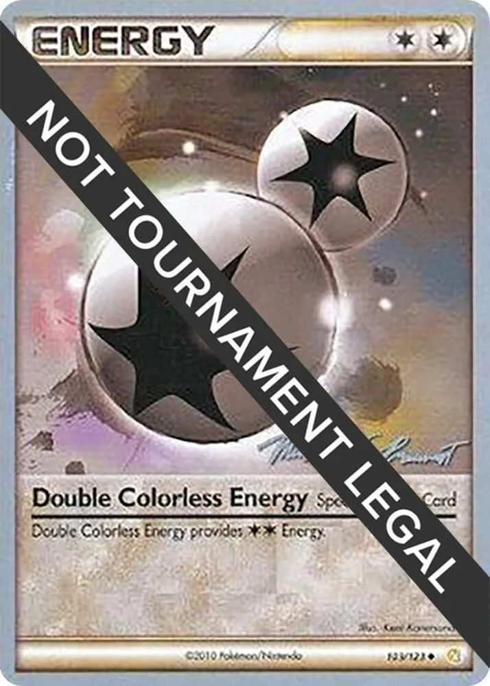 Double Colorless Energy — World Championship Decks — Pokemon