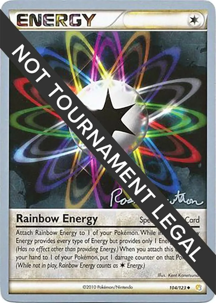 Rainbow Energy — World Championship Decks — Pokemon