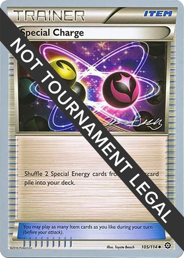 Special Charge — World Championship Decks — Pokemon