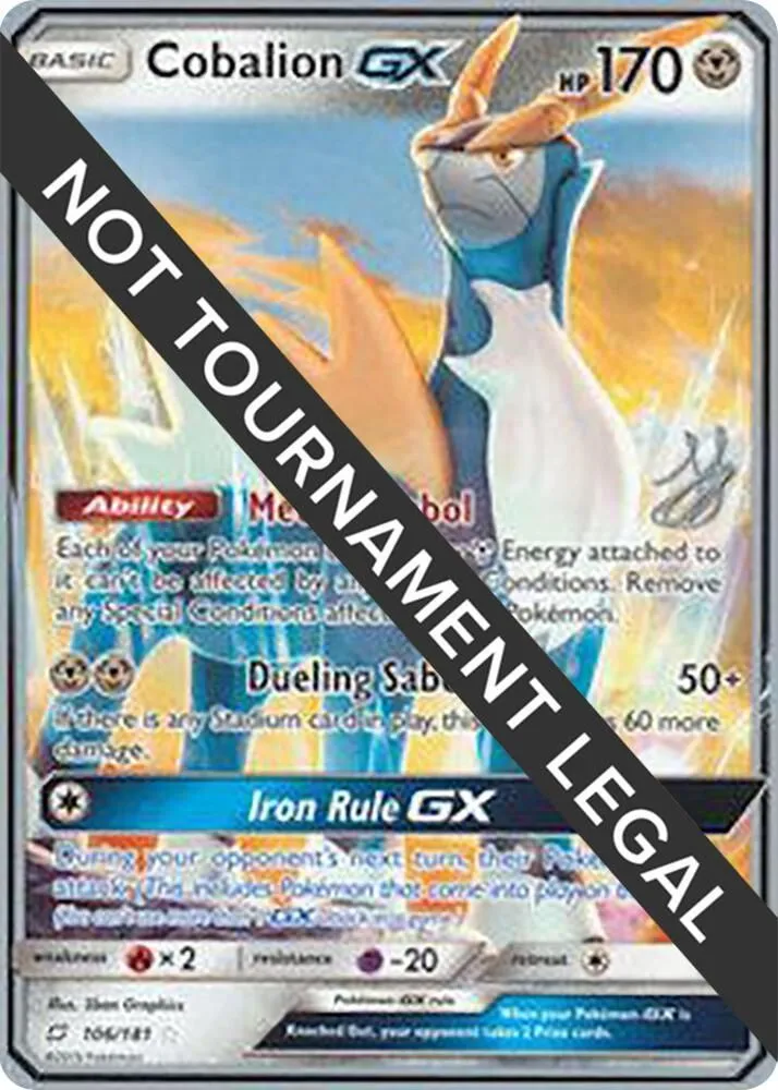 Cobalion GX — World Championship Decks — Pokemon