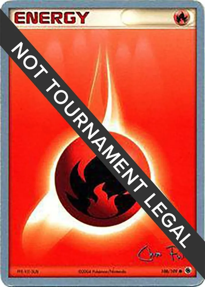 Fire Energy — World Championship Decks — Pokemon