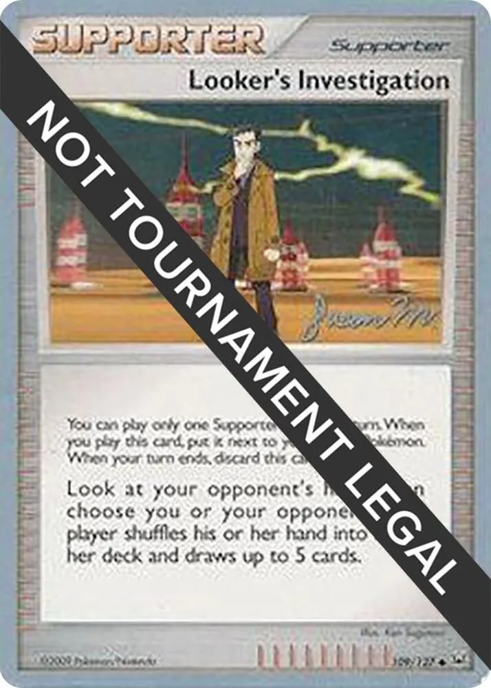 Looker's Investigation — World Championship Decks — Pokemon