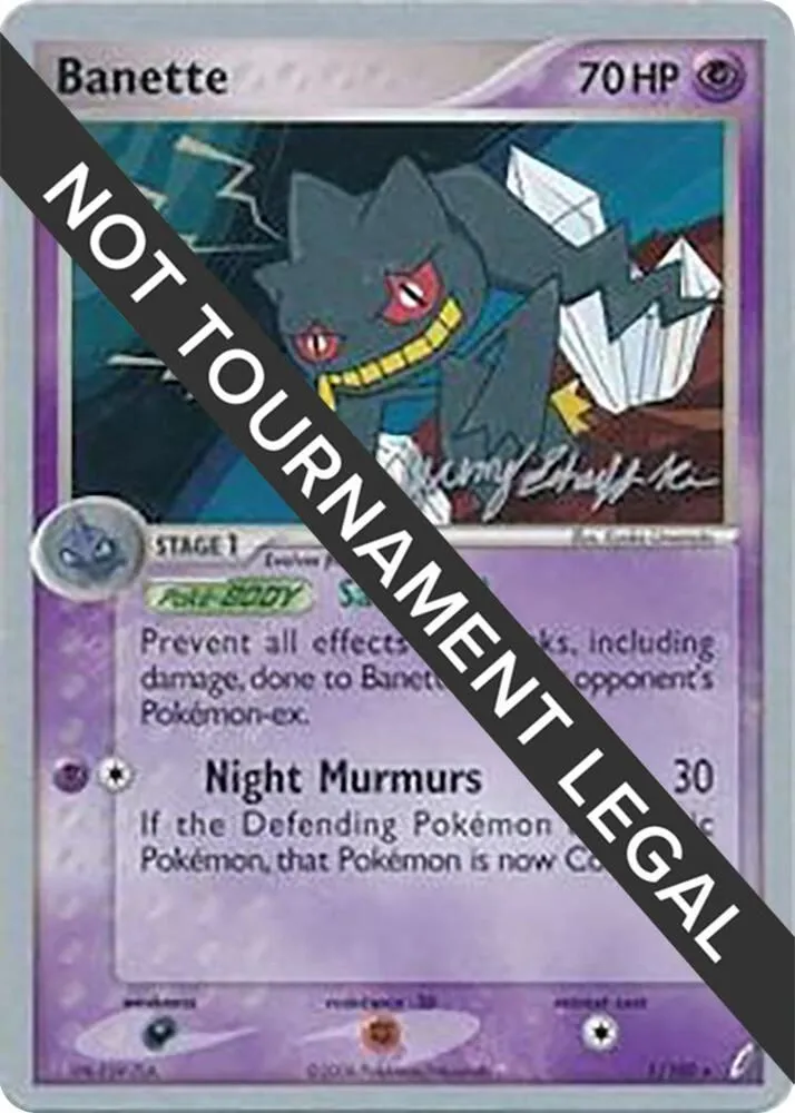 Banette — World Championship Decks — Pokemon