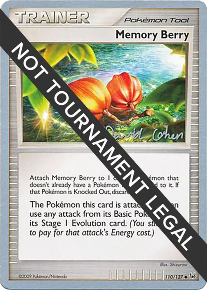 Memory Berry — World Championship Decks — Pokémon