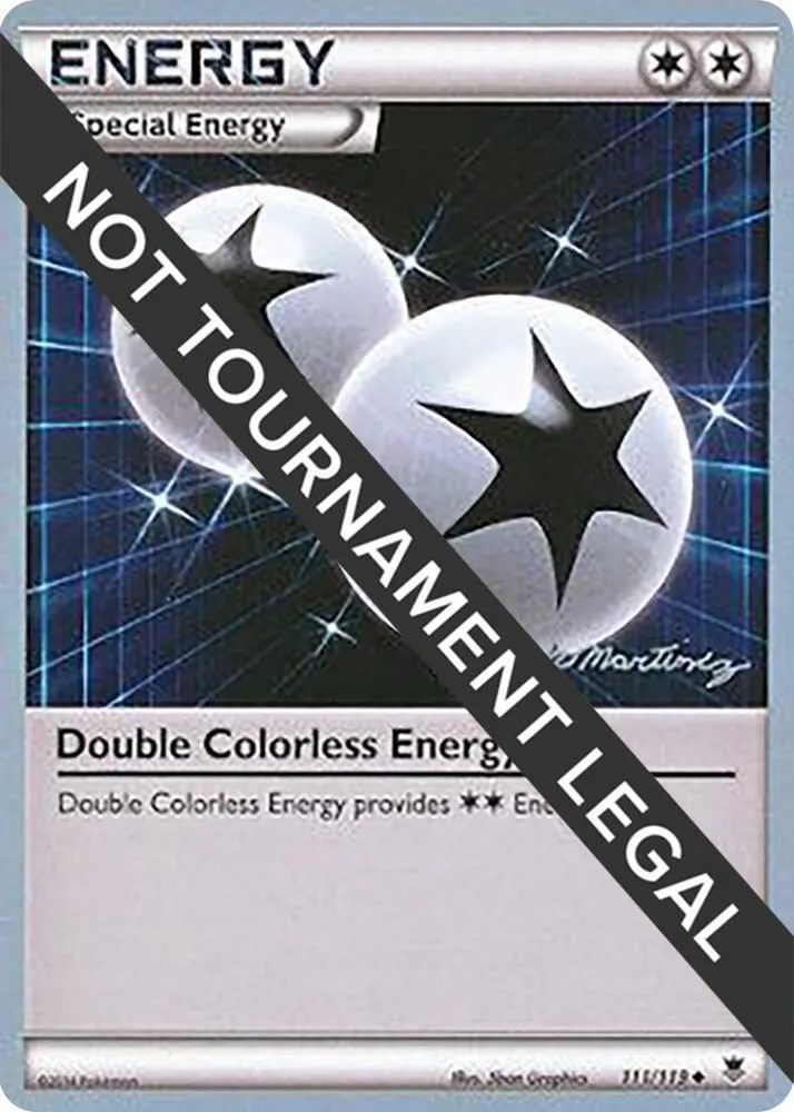 Double Colorless Energy — World Championship Decks — Pokemon