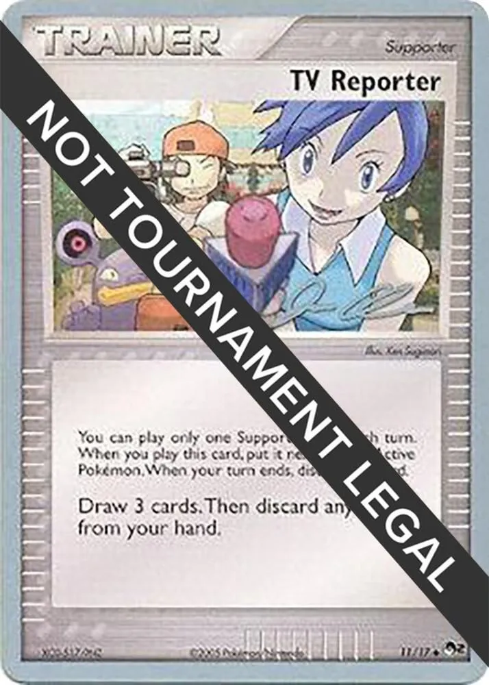 TV Reporter — World Championship Decks — Pokemon