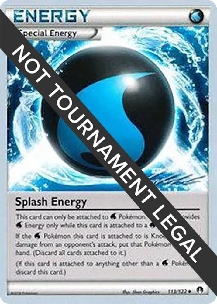 Splash Energy — World Championship Decks — Pokemon