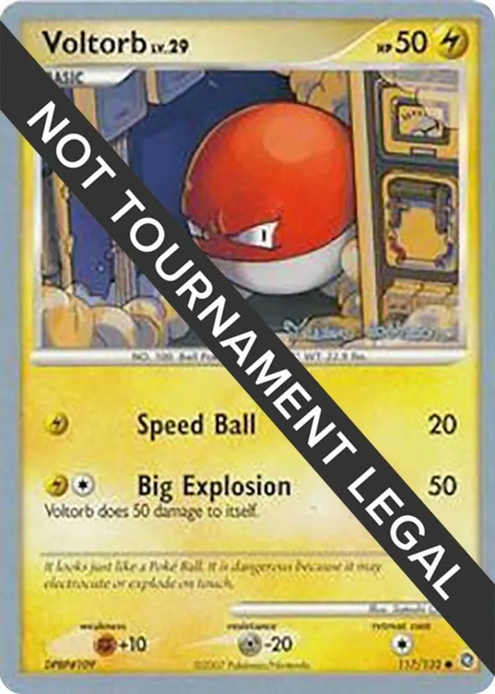 Voltorb — World Championship Decks — Pokemon