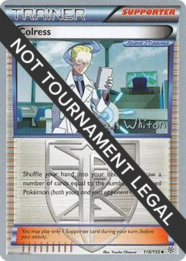 Colress — World Championship Decks — Pokemon