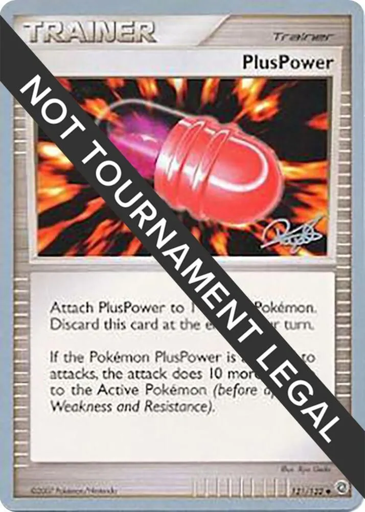 PlusPower — World Championship Decks — Pokemon