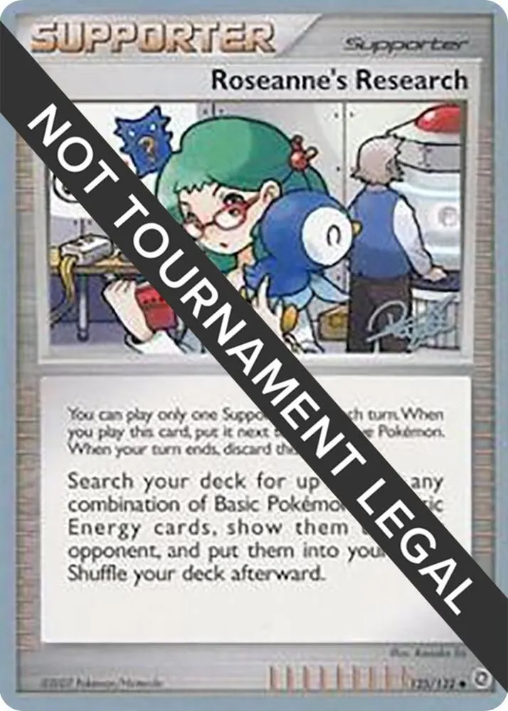 Roseanne's Research — World Championship Decks — Pokemon