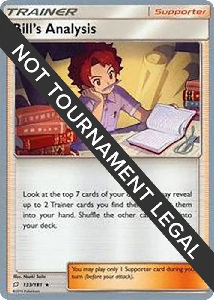 Bill's Analysis — World Championship Decks — Pokemon