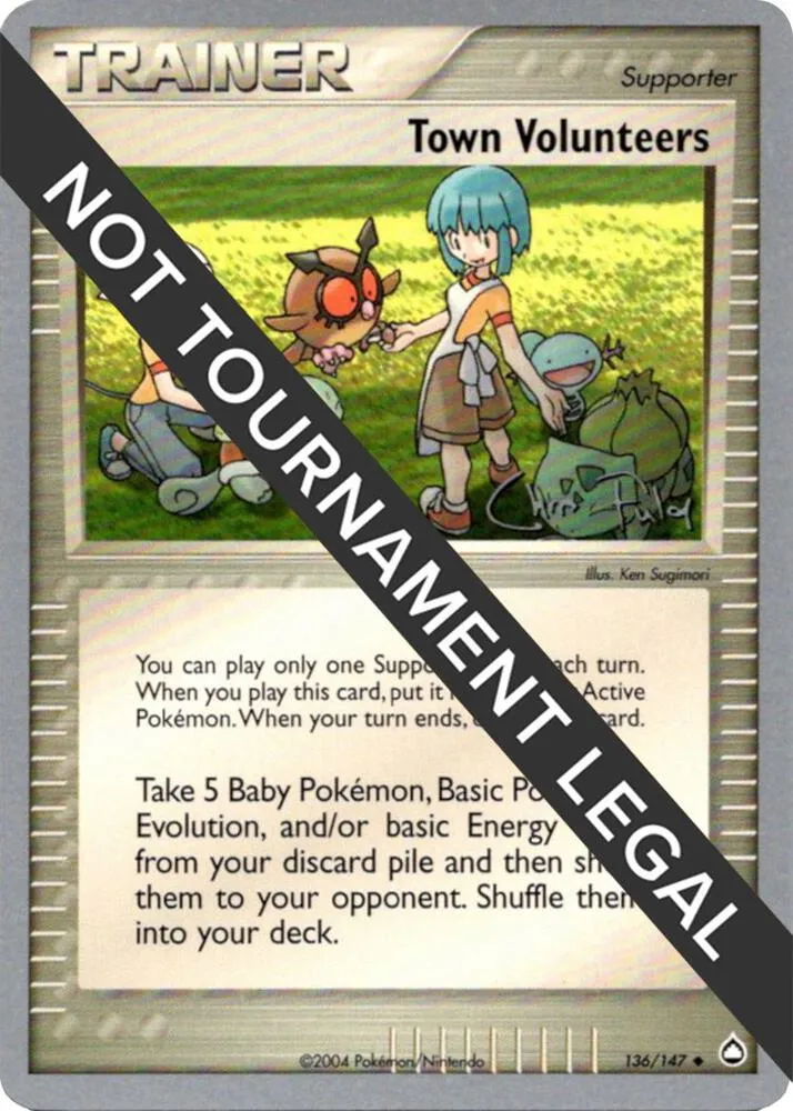 Town Volunteers — World Championship Decks — Pokemon