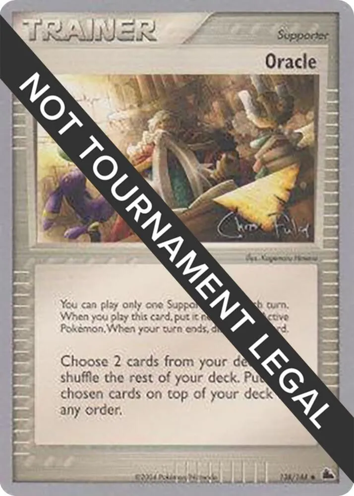 Oracle — World Championship Decks — Pokemon