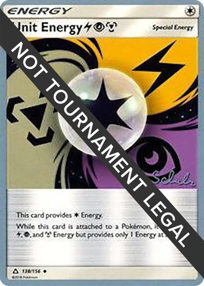 Unit Energy LPM — World Championship Decks — Pokemon