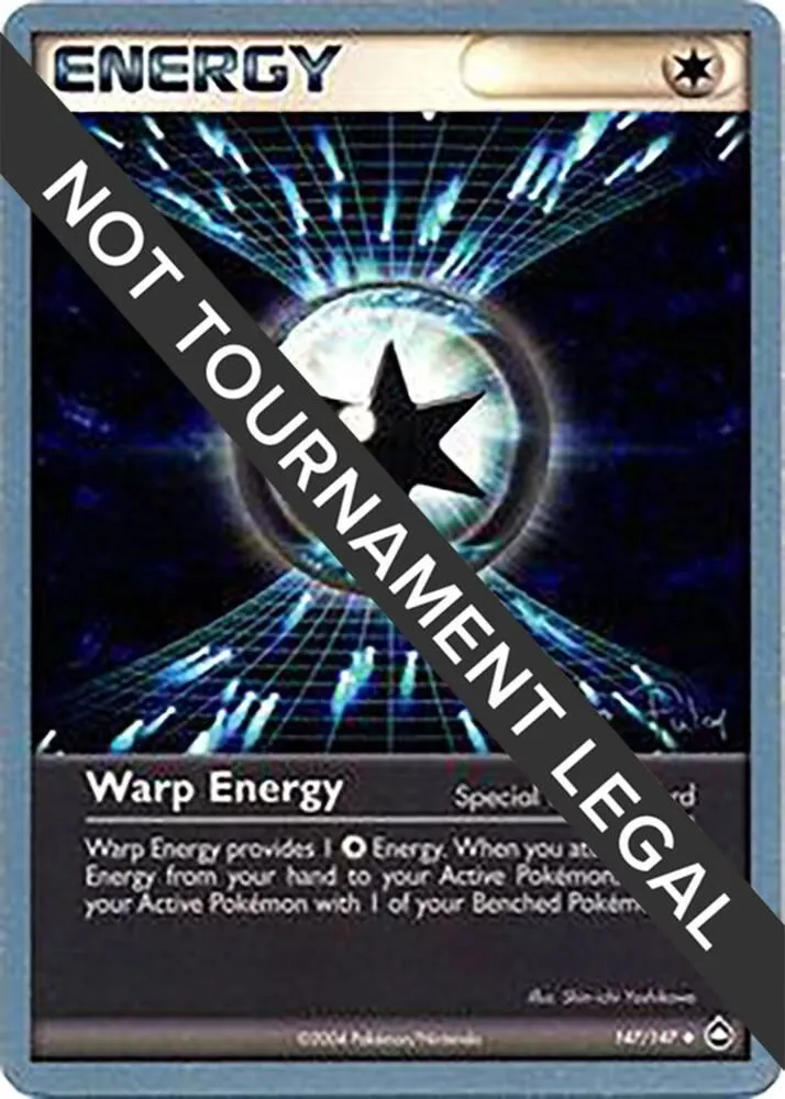 Warp Energy — World Championship Decks — Pokemon