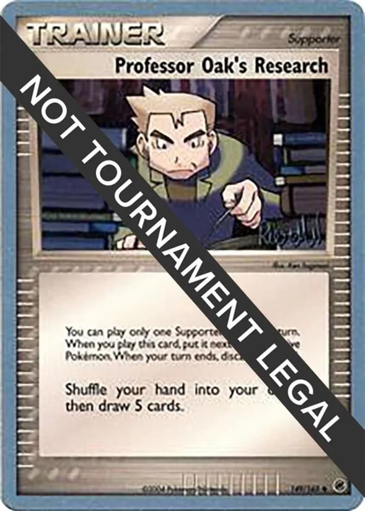 Professor Oak's Research — World Championship Decks — Pokemon