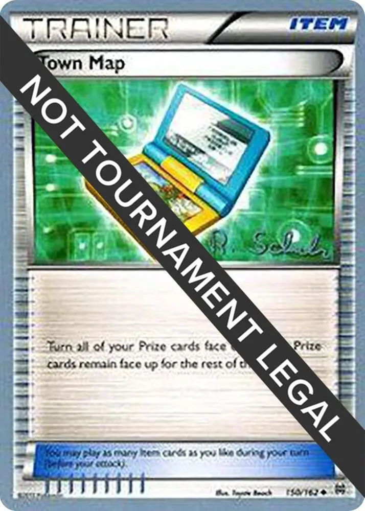Town Map — World Championship Decks — Pokemon