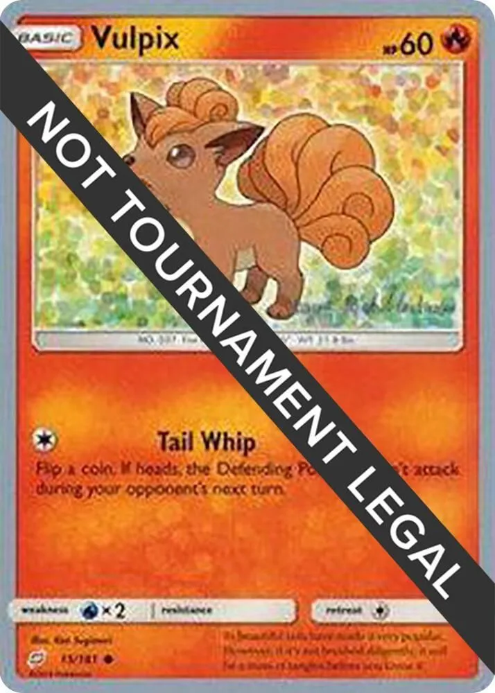Vulpix — World Championship Decks — Pokemon