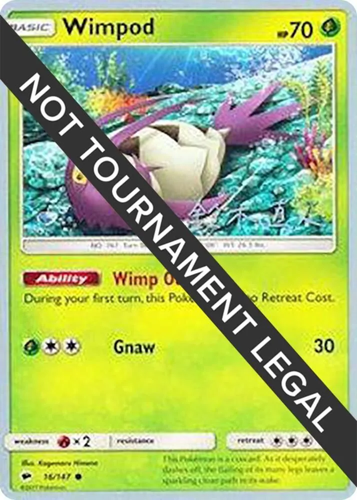 Wimpod — World Championship Decks — Pokemon