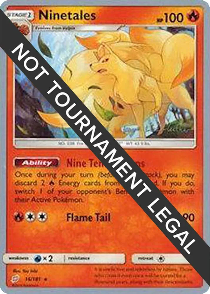 Ninetales — World Championship Decks — Pokemon