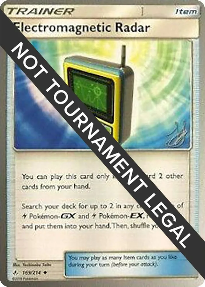 Electromagnetic Radar — World Championship Decks — Pokemon