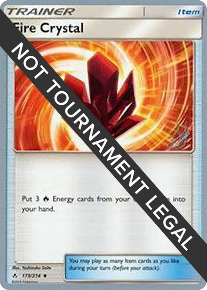 Fire Crystal — World Championship Decks — Pokemon