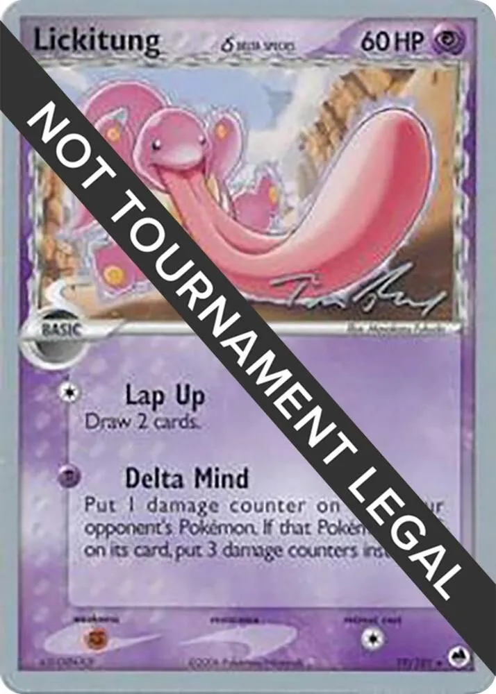 Lickitung — World Championship Decks — Pokemon