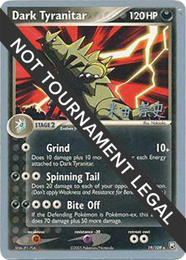 Dark Tyranitar — World Championship Decks — Pokémon