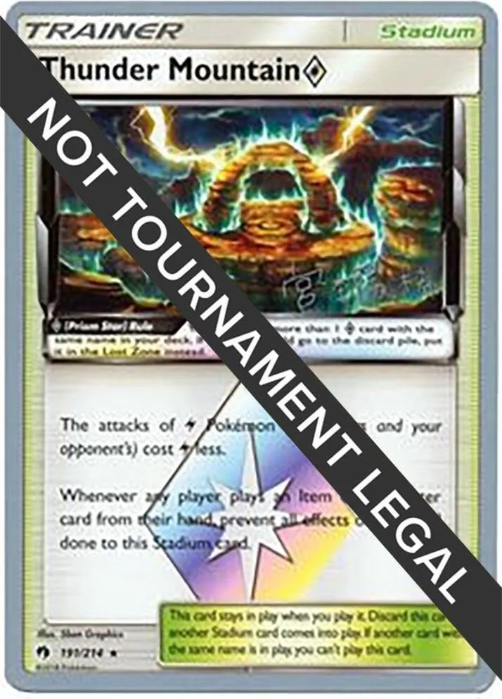 Thunder Mountain Prism Star — World Championship Decks — Pokémon