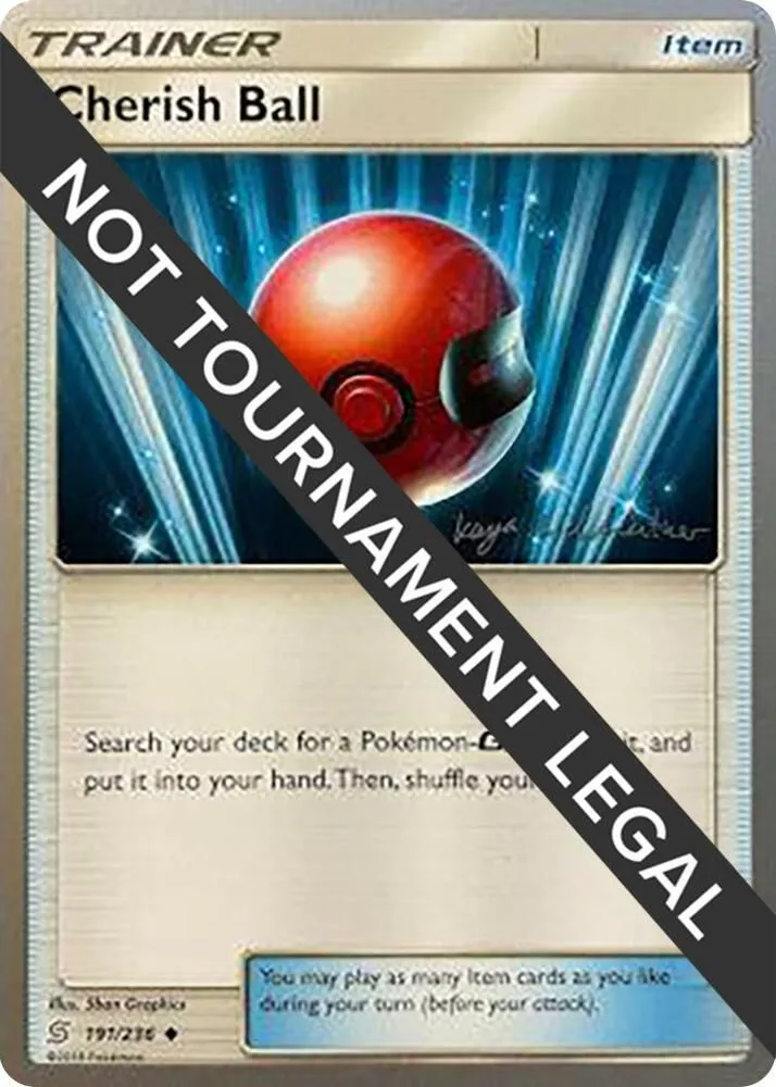 Cherish Ball — World Championship Decks — Pokemon