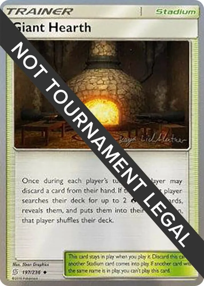 Giant Hearth — World Championship Decks — Pokemon