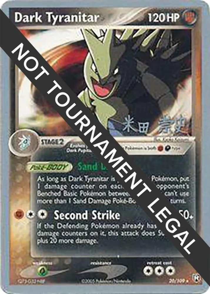 Dark Tyranitar — World Championship Decks — Pokemon