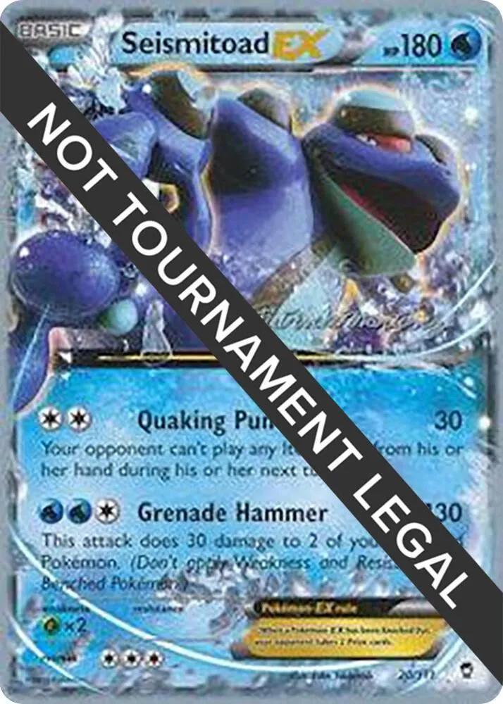 Seismitoad EX — World Championship Decks — Pokemon