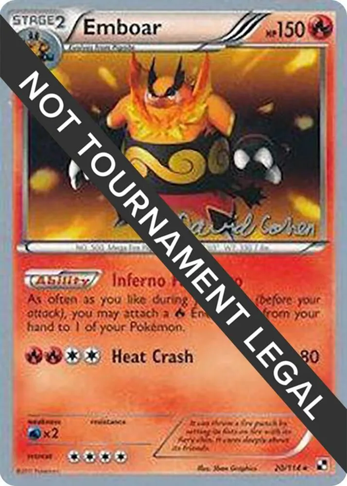 Emboar — World Championship Decks — Pokemon