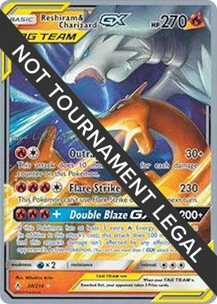 Reshiram & Charizard GX — World Championship Decks — Pokémon