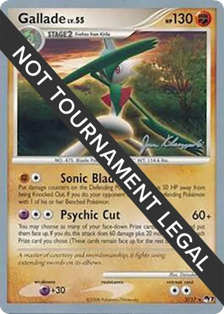 Gallade — World Championship Decks — Pokemon