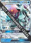 Product image for Alolan Ninetales GX