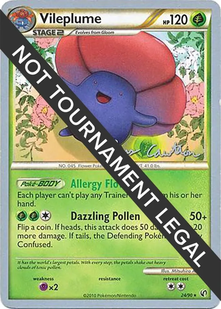 Vileplume — World Championship Decks — Pokemon
