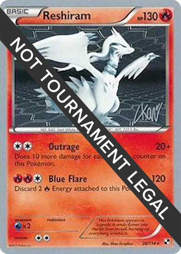 Reshiram — World Championship Decks — Pokemon