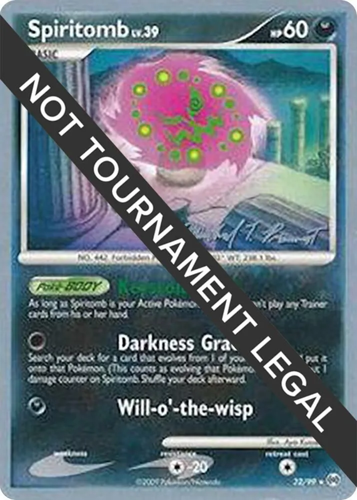 Spiritomb — World Championship Decks — Pokemon
